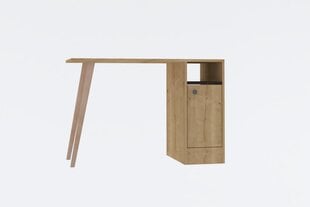 Stalas Asir, 110x74x50 cm, rudas kaina ir informacija | Kompiuteriniai, rašomieji stalai | pigu.lt
