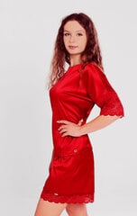 Pižaminiai marškinėliai moterims Etude, raudoni kaina ir informacija | Naktiniai, pižamos moterims | pigu.lt