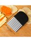 Rankinė bulvių pjaustyklė, juoda kaina ir informacija | Virtuvės įrankiai | pigu.lt