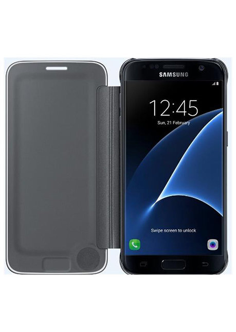 Samsung Clear View kaina ir informacija | Telefono dėklai | pigu.lt