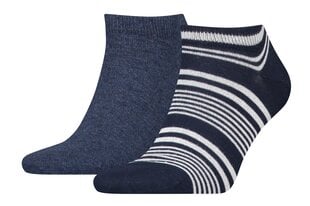 Tommy Hilfiger kojinės vyrams, mėlynos, 2 poros kaina ir informacija | Vyriškos kojinės | pigu.lt