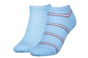 Tommy Hilhiger kojinės moterims, mėlynos, 2 poros kaina ir informacija | Moteriškos kojinės | pigu.lt