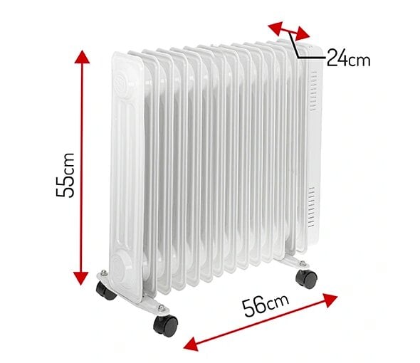 Tepalinis radiatorius šildytuvas Adler 1500 W baltas цена и информация | Radiatoriai, konvektoriai | pigu.lt