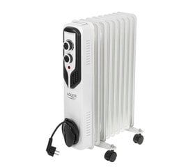 Tepalinis šildytuvas radiatorius 2000 W baltas kaina ir informacija | Radiatoriai, konvektoriai | pigu.lt