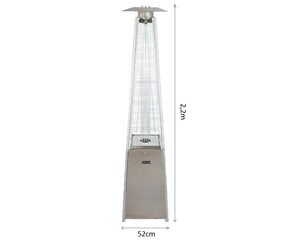 Dujinis šildytuvas skėtis MalTec 220 cm 9,5 kW kaina ir informacija | Šildytuvai | pigu.lt