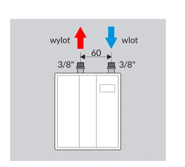 Vandens šildytuvas, Wijas, 3.5 kW kaina ir informacija | Vandens šildytuvai | pigu.lt