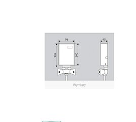 Vandens šildytuvas, Wijas, 4.5 kW dušui цена и информация | Водные обогреватели | pigu.lt
