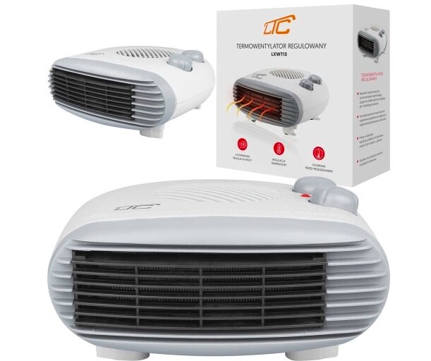 Šildytuvas ventiliatorius LTC, 2000 W kaina ir informacija | Šildytuvai | pigu.lt
