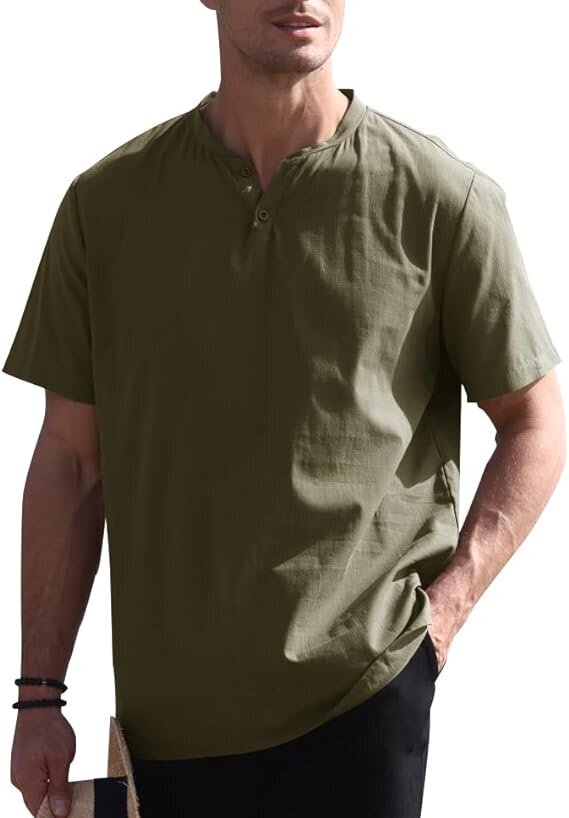 Marškinėliai vyrams Gamisote, žali kaina ir informacija | Vyriški marškinėliai | pigu.lt