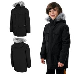 Полупальто зимнее для мальчиков Gulliver, черное  цена и информация | Куртка для мальчика | pigu.lt