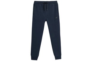 Laisvalaikio kelnės berniukams 4F, mėlynos цена и информация | Спортивные штаны для мальчиков | pigu.lt