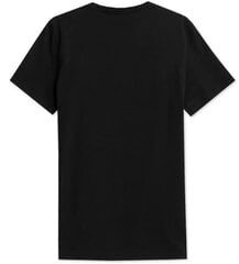 Летняя мужская футболка 4F, черный, L 4FSS23TTSHM539_CZARNY_L цена и информация | Мужские футболки | pigu.lt