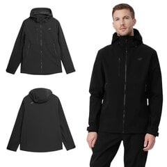Куртка для мужчин 4F, черная цена и информация | Мужские куртки | pigu.lt