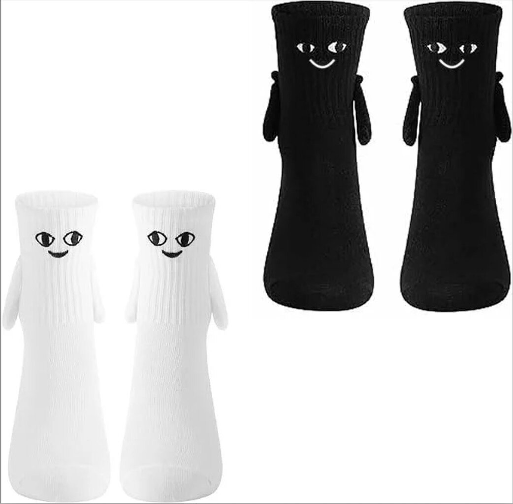 Kojinės porai su magnetinėmis rankomis TrendySpot, juodos kaina ir informacija | Moteriškos kojinės | pigu.lt