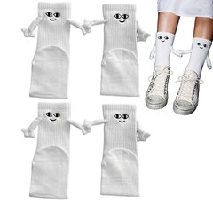 Kojinės porai su magnetinėmis rankomis TrendySpot, baltos kaina ir informacija | Moteriškos kojinės | pigu.lt