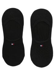 Tommy Hilfiger kojinės moterims 701227565-01, juodos, 2 poros kaina ir informacija | Moteriškos kojinės | pigu.lt