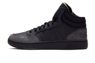 Ботинки adidas Hoops 3.0 Mid HP7939 черные, 43 ⅓ размер HP7939_43_13 цена и информация | Кроссовки для мужчин | pigu.lt