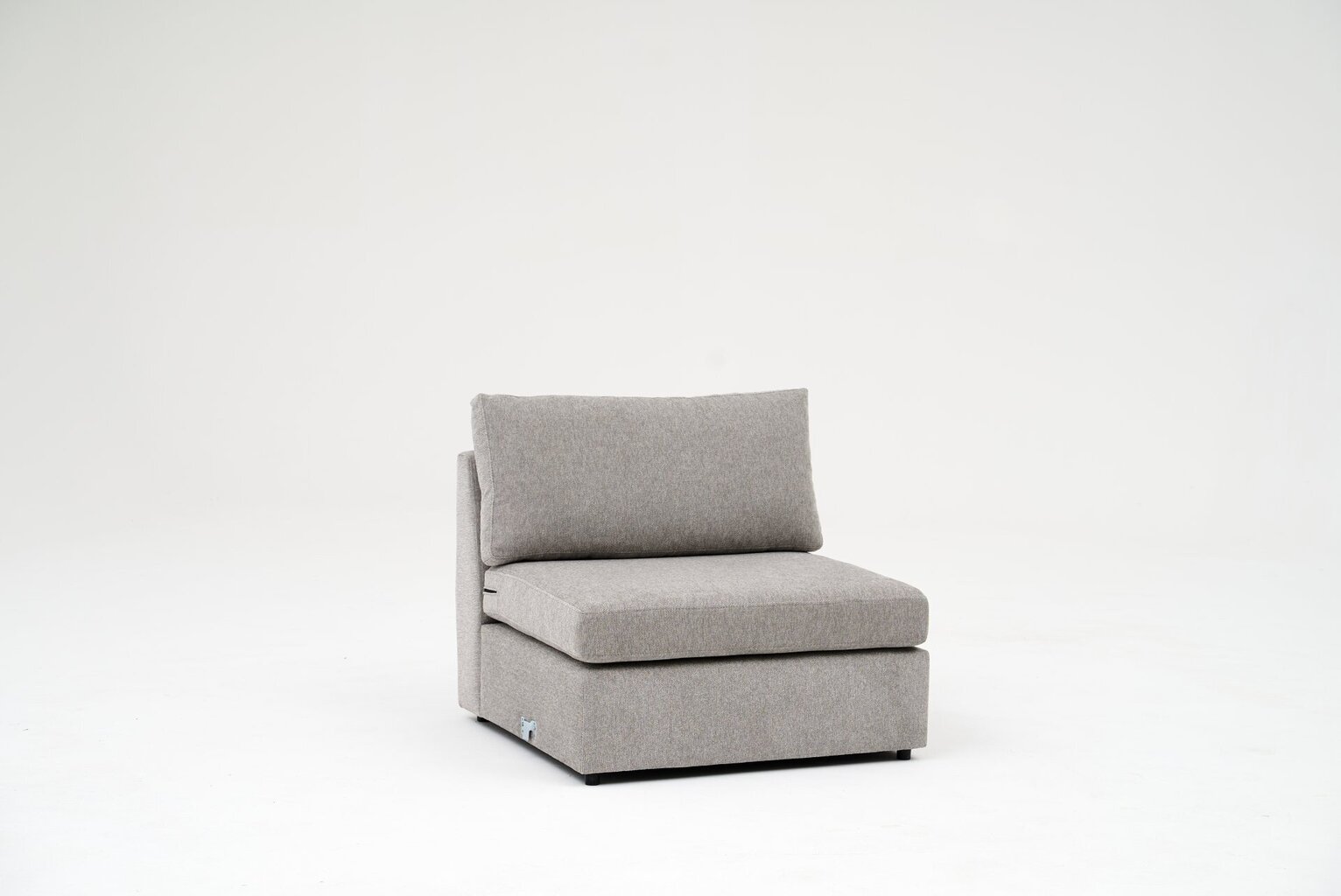 Fotelis Asir, pilkas kaina ir informacija | Svetainės foteliai | pigu.lt