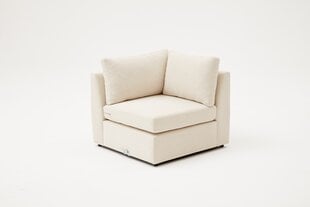 Угловой модуль Asir, белый цена и информация | Кресла в гостиную | pigu.lt