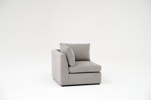 Угловой модуль Asir, светло-серый цена и информация | Кресла в гостиную | pigu.lt