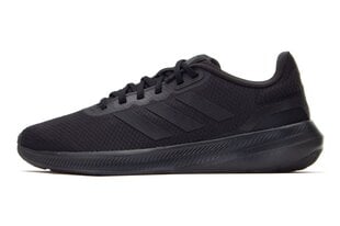 Bėgimo batai vyrams Adidas Runfalcon 3.0 Wide HP6649, juodi kaina ir informacija | Kedai vyrams | pigu.lt