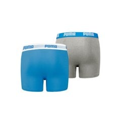 Puma Hижнее Белье Boys Boxer Grey Blue 935454 02 935454 02/140 цена и информация | Нижнее белье для мальчиков | pigu.lt