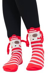 Kojinės moterims Bobmagnet, raudonos kaina ir informacija | Moteriškos kojinės | pigu.lt