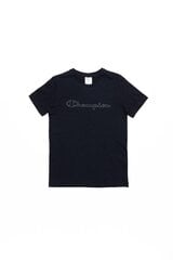 Женская футболка Champion 114279-KK002-XXL, черная цена и информация | Звёздные Войны: Футболка New Hope Vintage Плакат Размер L 29188 | pigu.lt