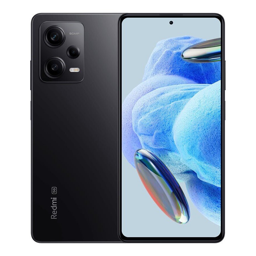 Xiaomi Redmi Note 12 Pro 5G 6/128GB Midnight Black kaina ir informacija | Mobilieji telefonai | pigu.lt