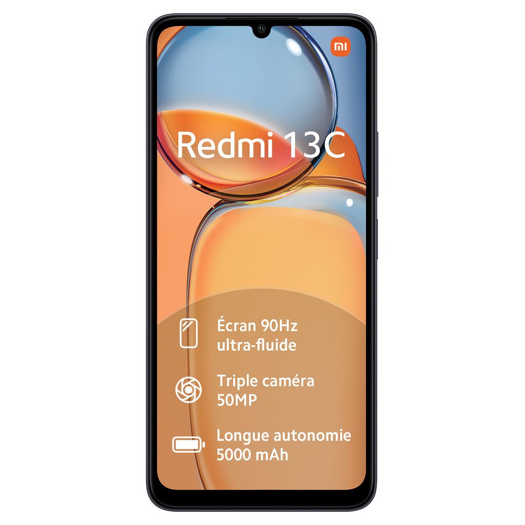Xiaomi Redmi 13C 4/128GB Midnight Black kaina ir informacija | Mobilieji telefonai | pigu.lt