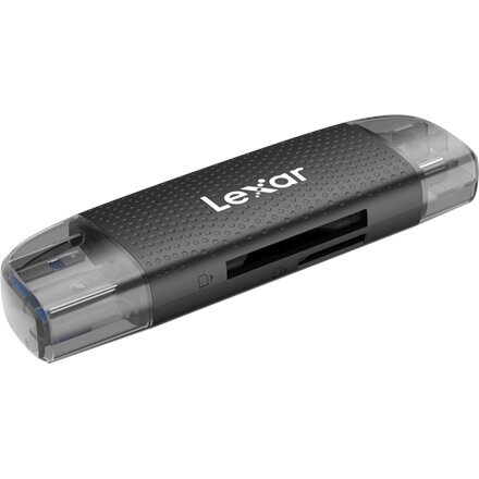 Lexar Dual-Slot LRW310U-BNBNG kaina ir informacija | Adapteriai, USB šakotuvai | pigu.lt