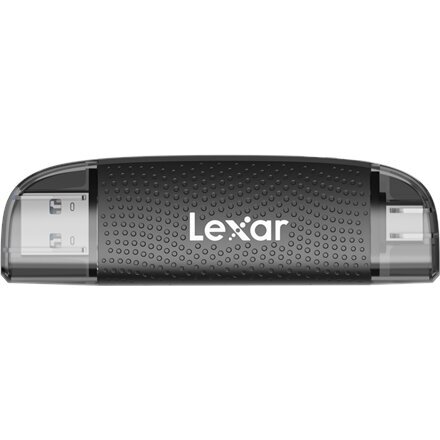 Lexar Dual-Slot LRW310U-BNBNG kaina ir informacija | Adapteriai, USB šakotuvai | pigu.lt