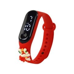 LeanToys Dragon Touch Red kaina ir informacija | Išmaniosios apyrankės (fitness tracker) | pigu.lt