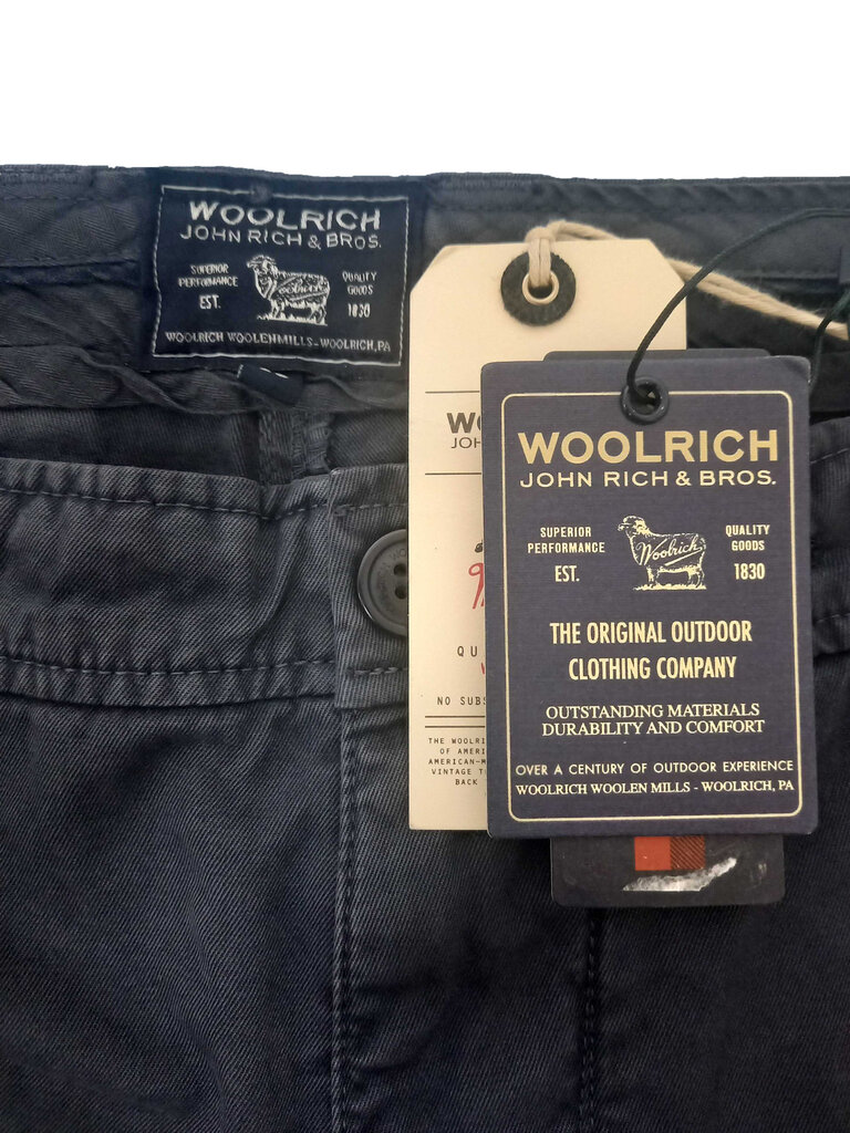 Kelnės moterims Woolrich R211014314, mėlynos kaina ir informacija | Kelnės moterims | pigu.lt