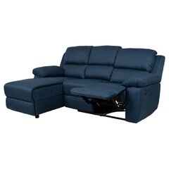 Угловой диван BERIT LC, темно-синий цена и информация | Угловые диваны | pigu.lt
