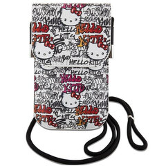 Hello Kitty Leather Tags Graffiti Cord цена и информация | Чехлы для телефонов | pigu.lt