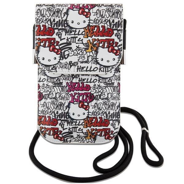 Hello Kitty Leather Tags Graffiti Cord цена и информация | Telefono dėklai | pigu.lt