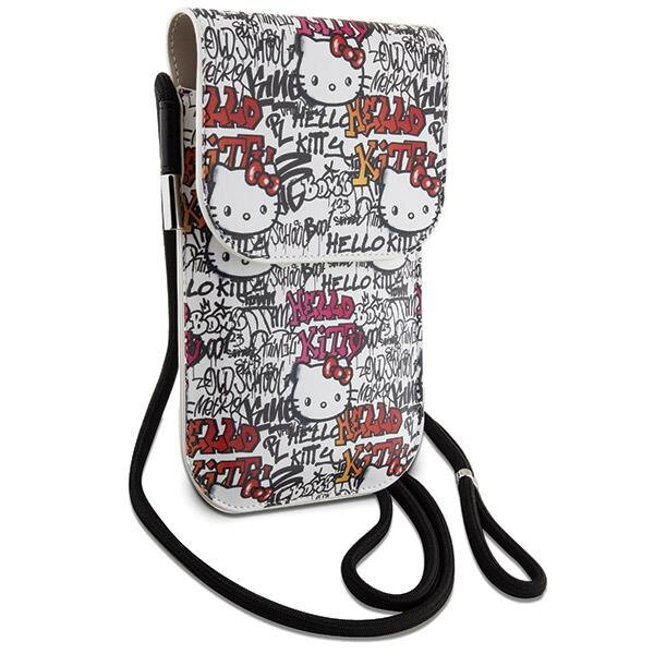 Hello Kitty Leather Tags Graffiti Cord kaina ir informacija | Telefono dėklai | pigu.lt