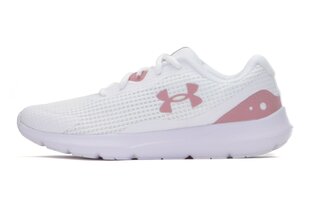 БЕЛЫЕ КРОССОВКИ UNDER ARMOUR W SURGE 3 3024894-107 Р-Р 38.5 3024894107_385 цена и информация | Спортивная обувь, кроссовки для женщин | pigu.lt