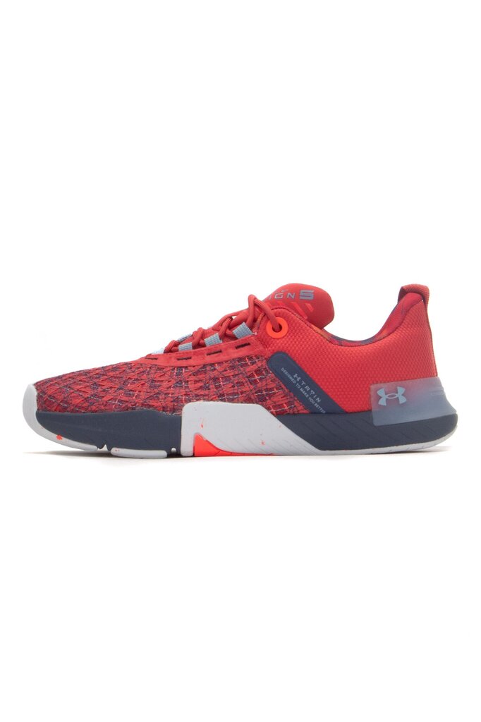 Sportiniai batai vyrams Under Armour TriBase Reign 5 Q1 3026213600, raudoni kaina ir informacija | Kedai vyrams | pigu.lt