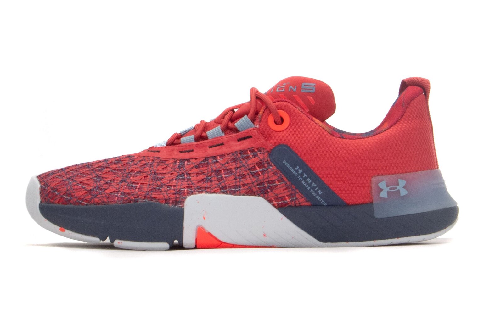 Sportiniai batai vyrams Under Armour TriBase Reign 5 Q1 3026213600, raudoni kaina ir informacija | Kedai vyrams | pigu.lt