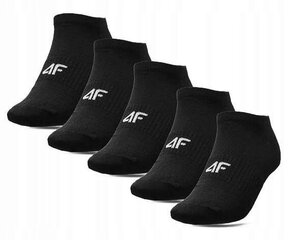 Kojinės vyrams 4F 4FSS23USOCM133, juodos, 5 poros kaina ir informacija | Vyriškos kojinės | pigu.lt