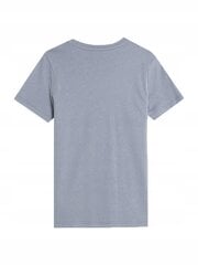 Marškinėliai vaikams 4F JSS23TTSHM291, mėlyni kaina ir informacija | Marškinėliai mergaitėms | pigu.lt
