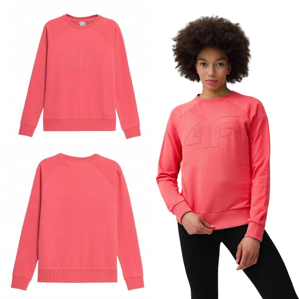 Džemperis moterims 4F, rožinis kaina ir informacija | Džemperiai moterims | pigu.lt