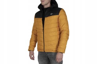 Черная куртка 4F двусторонняя с капюшоном 4FWAW23TDJAM434_GLEBOKA_CZERN_L цена и информация | Мужские куртки | pigu.lt