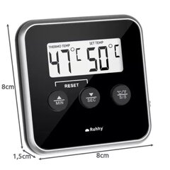 Virtuvinis termometras su zondu kaina ir informacija | Virtuvės įrankiai | pigu.lt