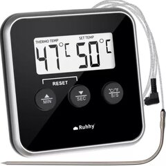 Virtuvinis termometras su zondu kaina ir informacija | Virtuvės įrankiai | pigu.lt