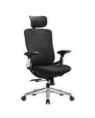 Офисный стул Songmics, черный цена и информация | Офисные кресла | pigu.lt