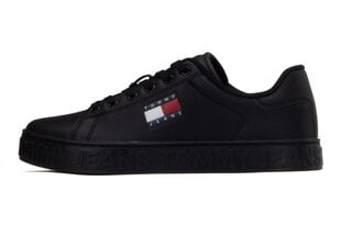 Туфли Tommy Hilfiger TJW Cool Sneaker, Черный, 39 EN0EN02531_BDS_39 цена и информация | Спортивная обувь, кроссовки для женщин | pigu.lt