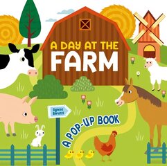 Day at the Farm: A Pop Up Book цена и информация | Книги для малышей | pigu.lt